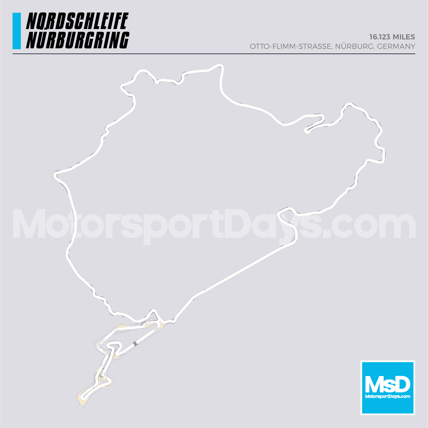 Nordschleife-Circuit-track-map
