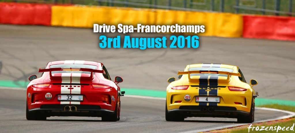 Drive Spa-Francorchamps motorsport track days