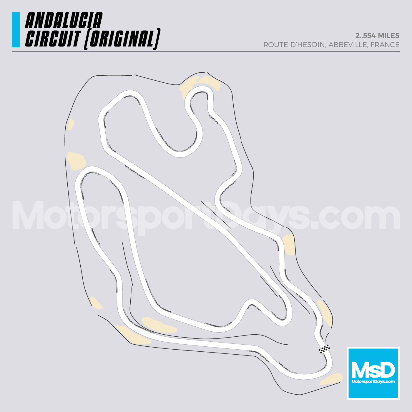 Andalucia-Circuit-track-map