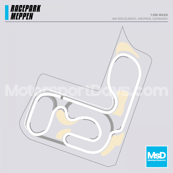 Racepark Meppen Circuit track map